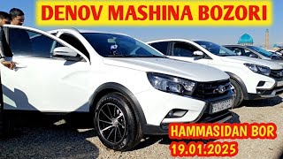 Denov mashina bozori narxlari |Trecker, Onix,  Monza,  Eknoxis narxlari |19.01.2025