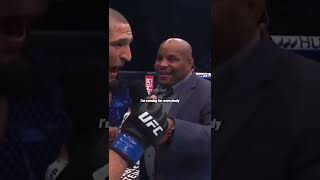 Khamzat Chimaev’s Crazy Post Fight Interview!