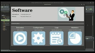 Build a Java modern control screen GUI with ReflectionUI