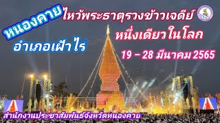 หนองคาย ไหว้พระธาตุรวงข้าวเจดีย์หนึ่งเดียวในโลก@nophakao9