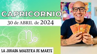 CAPRICORNIO | Horóscopo de hoy 30 de Abril 2024  La magia de ser capricornio