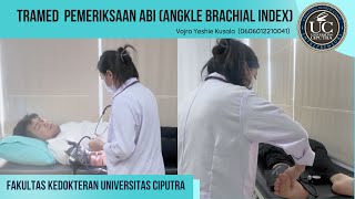 TRAMED Pemeriksaan ABI (Angkle Brachial Index) 👩🏻‍⚕️✨Vajra Yeshie Kusala 060601221041 || FKUC