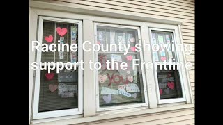 Racine County showing support to the frontline