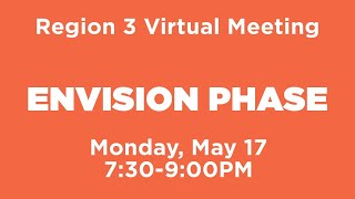 CCS Facilities Master Plan Community Conversations Envision Phase - Region Three
