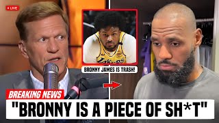 Ric Bucher EXPOSES Bronny James - Says He's ONLY In NBA Because LeBron FORCED Lakers To Draft Him!