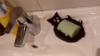 DIY Air-Dry Clay Cat Dish | Cute \u0026 Easy Handmade Soap, Jewelry or Key Holder 🐈 😻 🐈‍⬛️  😸