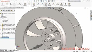 SOLIDWORKS CENTRIFUGAL FAN 04 - 10