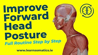 Improve Forward Head Posture the Easy Way [FULL ROUTINE]