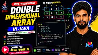 Double Dimensional Array In Java Explained Step-by-Step | Master Arrays in Java
