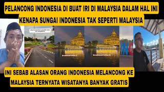 DI BUAT KAGET DI SARAWAK MALAYSIA KENAPA SUNGAI DI INDONESIA TAK DI BUAT MACAM MALAYSIA