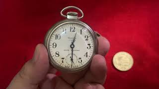 Westclox Scotty 1961 Vintage Pocket Watch Movement