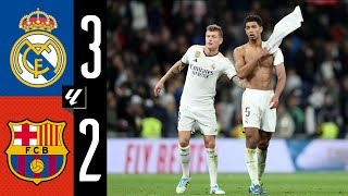 ريال مدريد vs برشلونة 3 - 2 | الدوري الإسباني 23/24 | يسلط الضوء على وجميع الأهداف