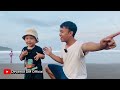 VLOG #2 | Devanka main ombak di pantai Pangandaran