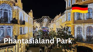 Phantasialand Wintertraum Theme park, winter walk and show. Best Europe park 2024