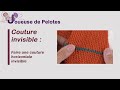 Le tricot des PRO : Couture horizontale invisible