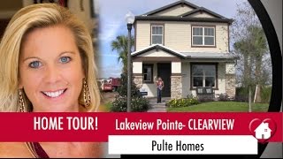 New Homes Winter Garden Florida Clearview Model at Lakeview Pointe by Pulte Homes