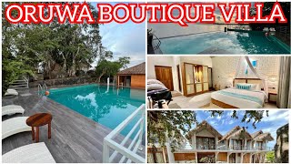 ORUWA BOUTIQUE VILLA IN ARUGAMBAY #SRILANKA