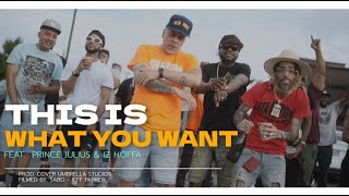 PRINCE JULIUS \u0026 IZ HOFFA - THIS WHAT YOU WANT (PROD. COVER. FILMED BY SABO)