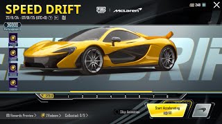 Speed Drift Mclaren Lucky Spin \u0026 Rewards In PUBG Mobile