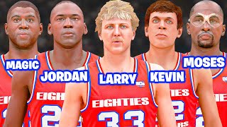 Can The 5 Best Players From 1980s Go 82-0?