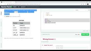 HackerRank SQL || Weather Observation Station 15 || SQL Learning