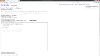 CodingBat - Java Warmup-1 Solution - notString