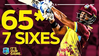 6️⃣ 6️⃣ 6️⃣ 6️⃣ 6️⃣ 6️⃣ 6️⃣ | Nicholas Pooran Smashes 65* Off 26 Balls | West Indies v South Africa