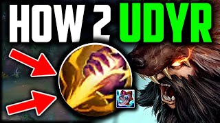 How to UDYR Jungle & CARRY (Best Build/Runes) Udry Jungle Guide Season 14 - League of Legends