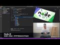 Node JS Tutorial and Setup creating a http Webserver with website example