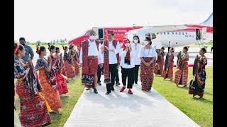 HEBOH \u0026 LUCU saat PAK PRESIDEN JOKOWI DI SUMBA TIMUR - NTT #shorts