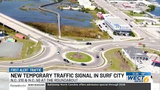 Surf City roundabout temporary traffic changes to start next month