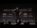 2023world semifinal 1a 32 allon chen