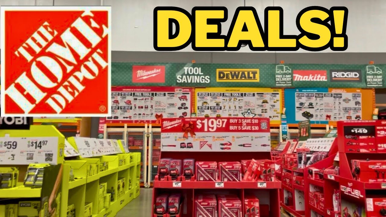 Best Home Depot Black Friday 2023 Deals! Tool Savings - YouTube