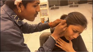 EAR CLEANING VIDEO MORE RELAXING #relaxing #dailymax #insomnia #earcleaners #earcare #video #reels