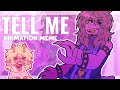 TELL ME - deltarune animation meme (susie & noelle)