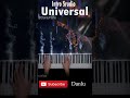 Universal Studios Intro Theme - Piano #shorts #short #shortpiano