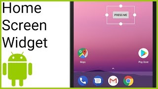 Simple App Widget - Android Studio Tutorial