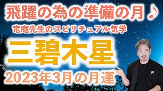 飛躍の為の準備の月 2023年 3月 三碧木星の月運