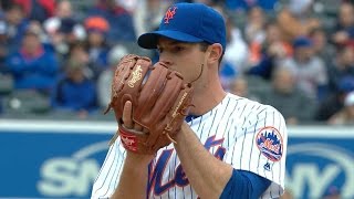 ATL@NYM: Matz throws 7 2/3 scoreless in the rain