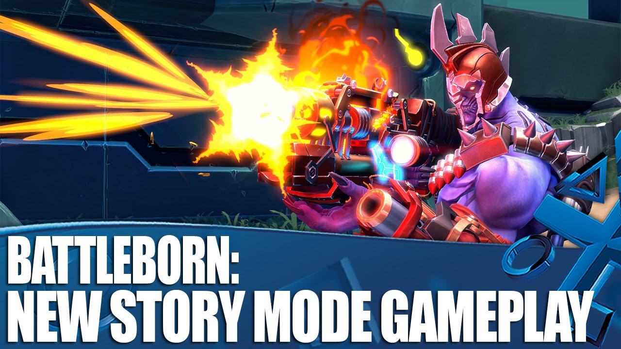 Battleborn - New Story Gameplay With Exclusive Character Reveal! - YouTube