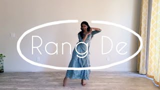 Rang De - A Aa | Dance Video | Jennifer Clemens