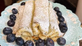 RECETA DE CREPAS DELICIOSAS Y FÁCILES DE PREPARAR