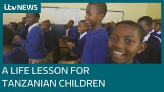 British burns prevention team helping Tanzanian children | ITV News