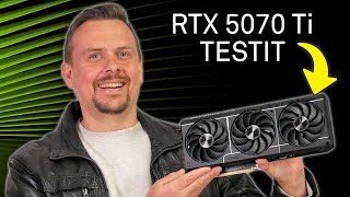 HALVEMPAA RTX 50 -SARJALAISTA! GeForce RTX 5070 Ti testissä