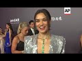 Liam Hemsworth, Michelle Yeoh, Alessandra Ambrosio walk the red carpet for the 4th amfAR Gala Hong K