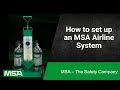 How to set up an MSA Airline System