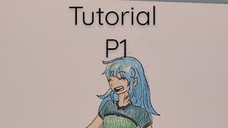 Drawing girl tutorial (sketch P1)