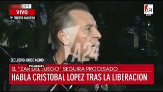 El exabrupto de Cristóbal López al hablar de Feinmann: \