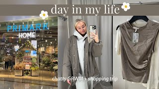 my PERFECT day!! chatty GRWM + Lets go to Primark Home, Boots + H&M | spend the day with me vlog