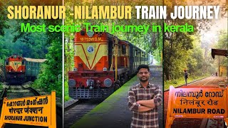 Shoranur-Nilambur Train Journey |India’s Most beautiful Train journey | Palakkad passenger |#Kerala